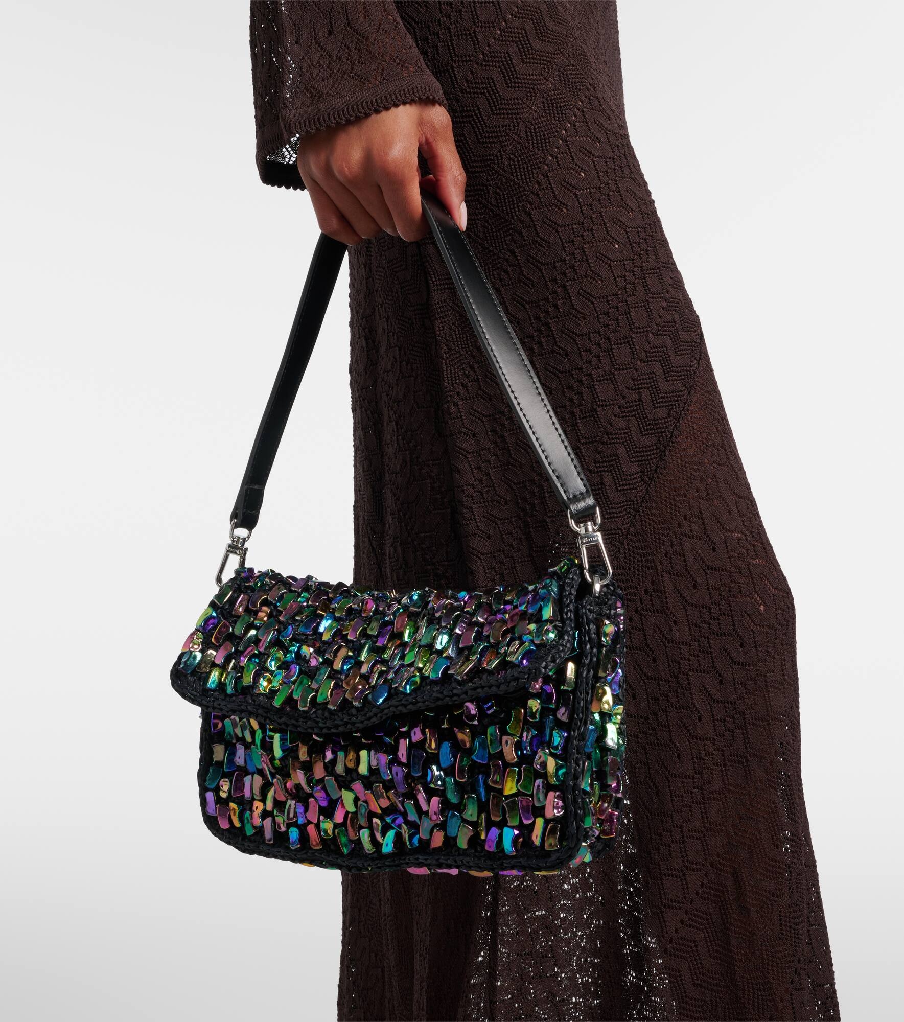 Timmy beaded shoulder bag - 6