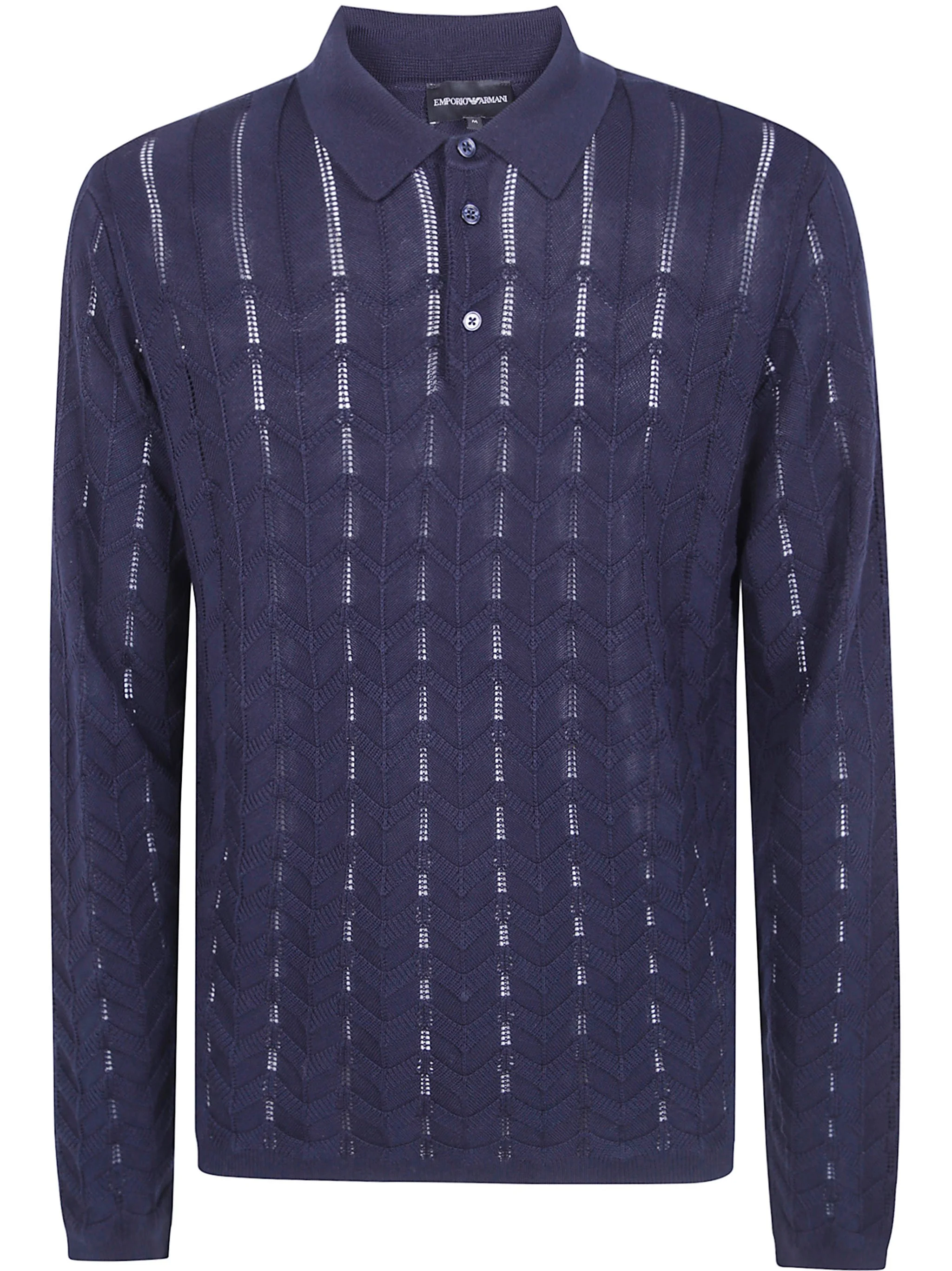 Sweater Polo Neck "Em006262.Af29854 Ub109 Dark Navy" - 1