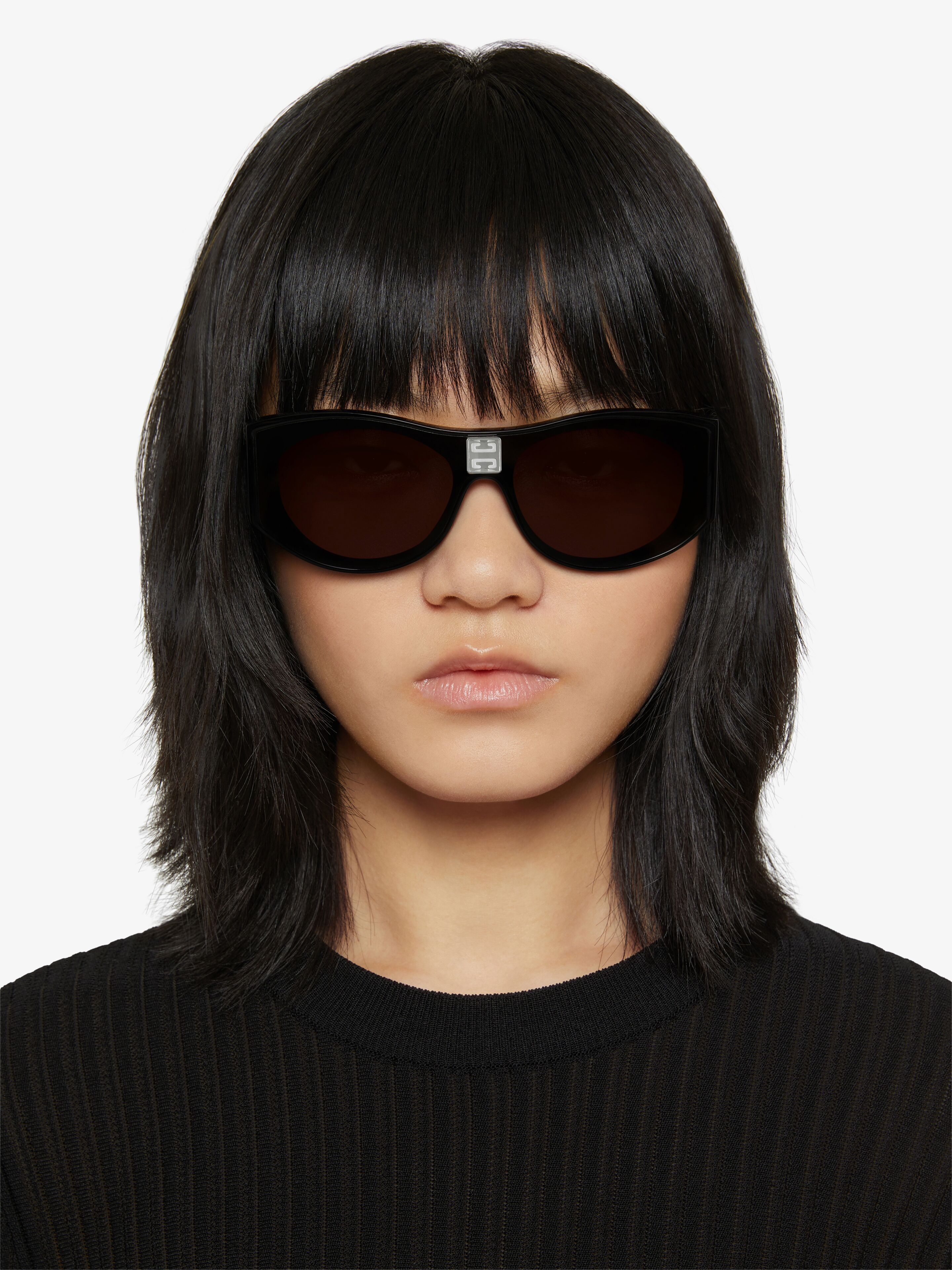 GIVENCHY 4Gem Aviator Sunglasses