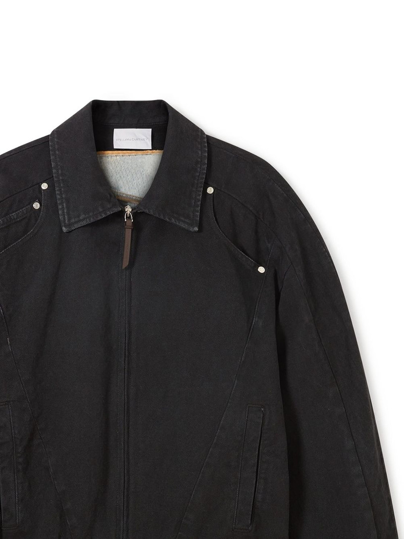 Stella McCartney studded-detail zip-fastening jacket outlook