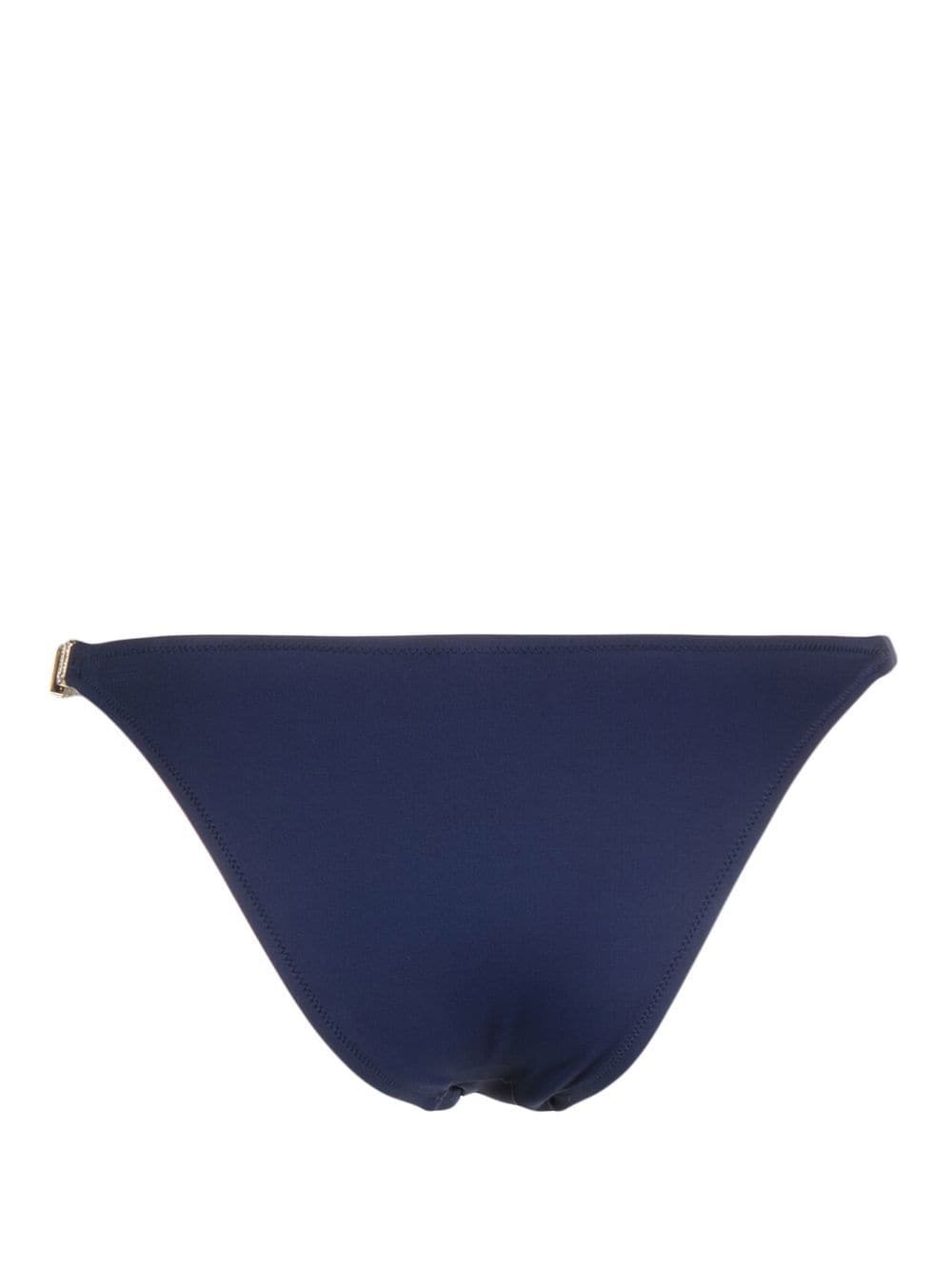 logo-plaque bikini bottoms - 2