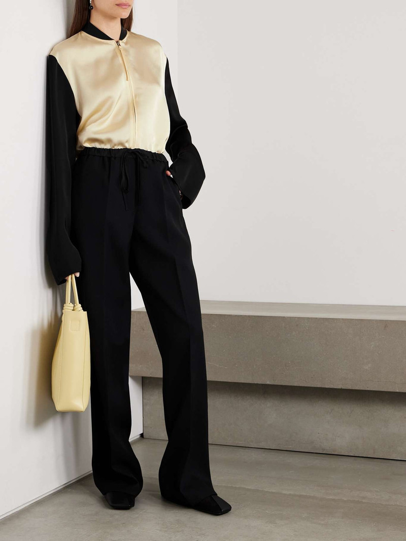Jil Sander Color-block satin jacket outlook