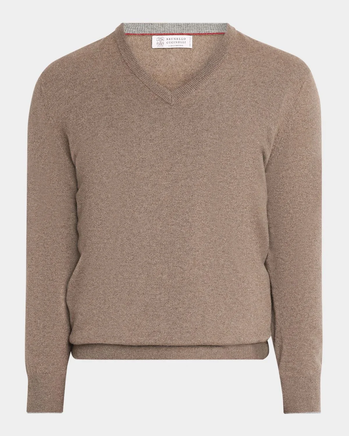 Men's Cashmere V-Neck Sweater - 1