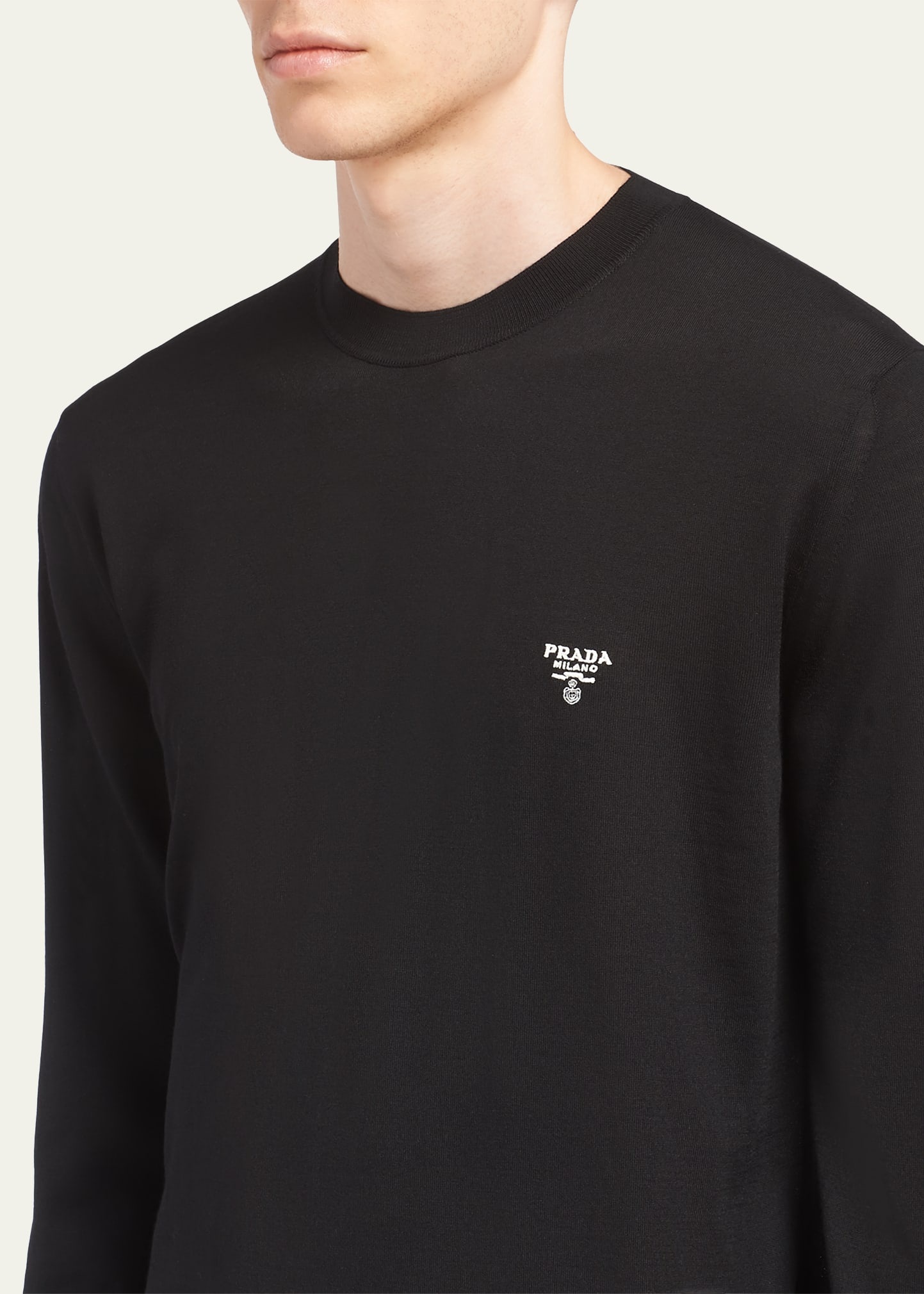 Men's Superfine Wool Crew Sweater - 5