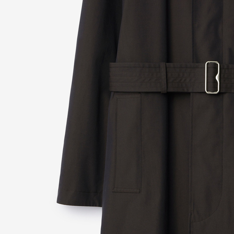 Long Cotton Car Coat 7