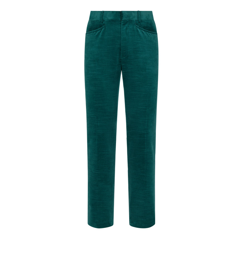 RIDGED VELVET DYLLAN TROUSER 1