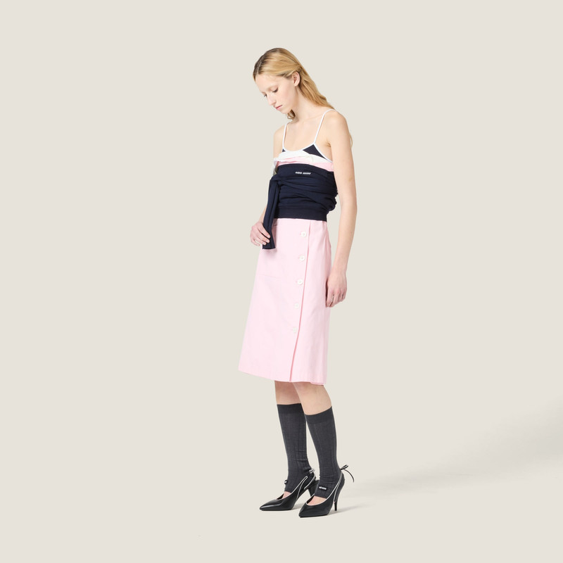 Miu Miu Poplin dress outlook