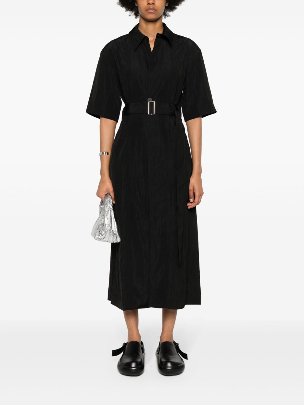 Arden midi shirt dress - 2