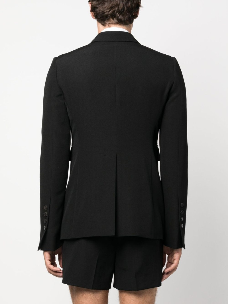 double-breasted wool-cotton blazer 4