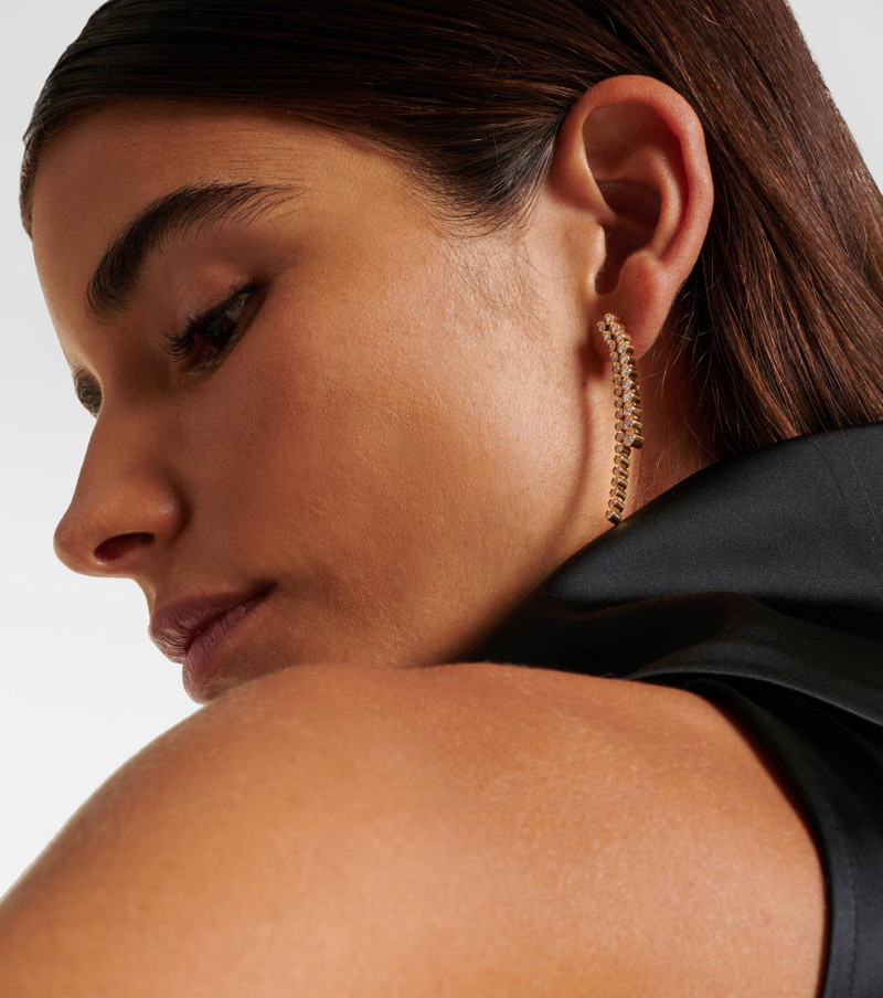 La Danse 18kt gold earrings with diamonds 3