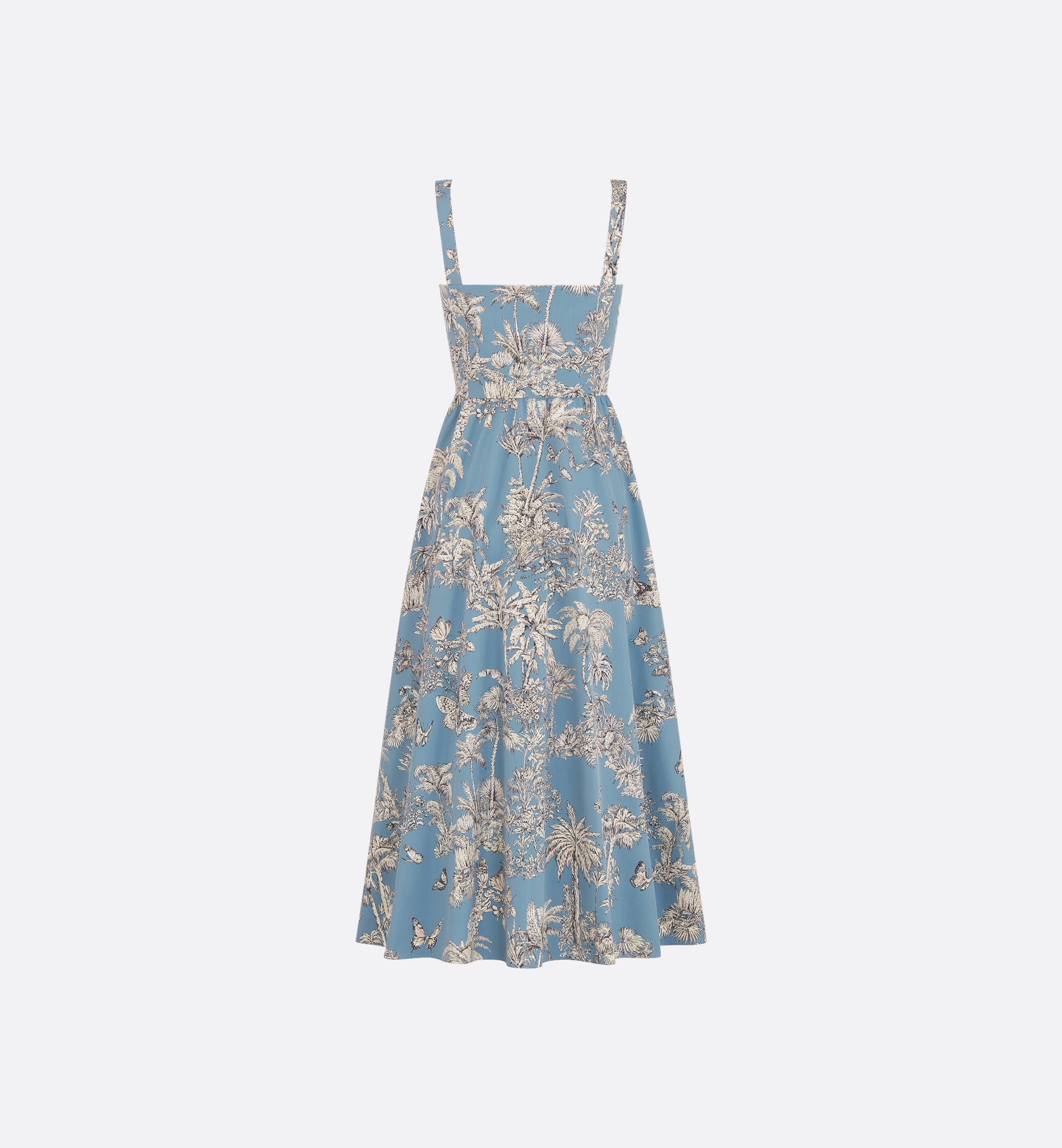 Dioriviera Mid-Length Flared Dress - 2