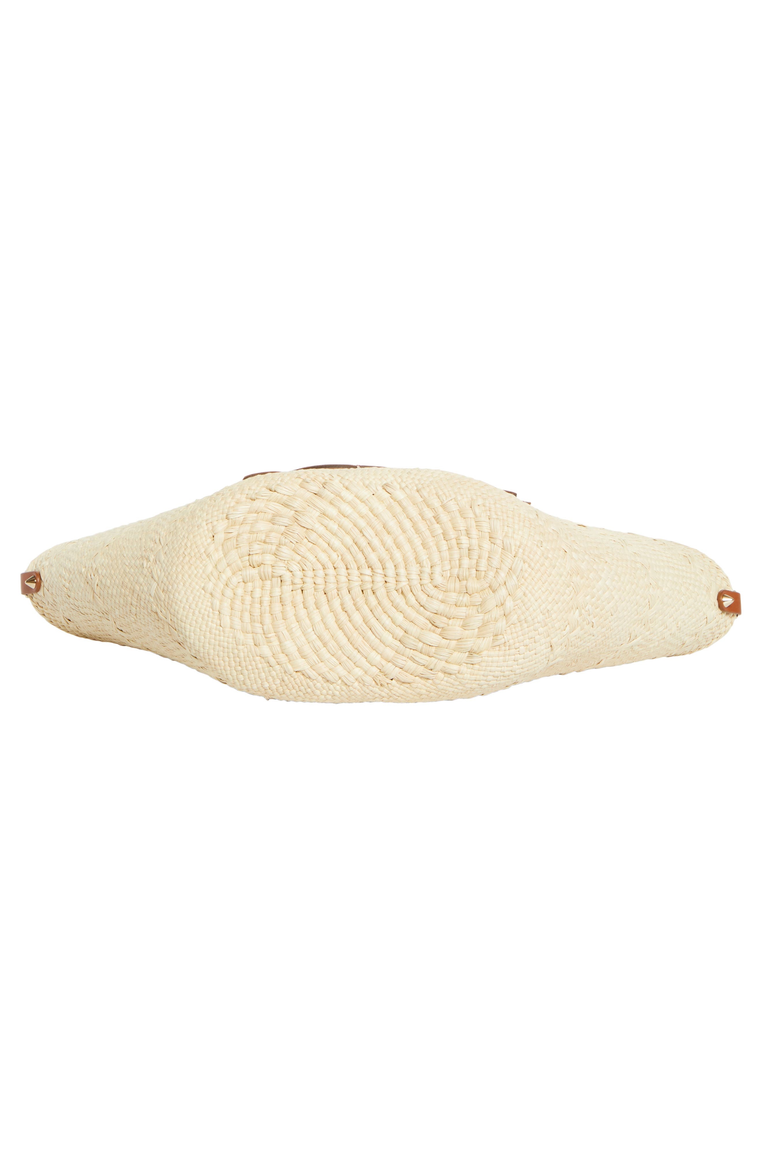 Christian Louboutin Mini Cabata Raffia Basket Tote in Natural/Cuoio at Nordstrom - 5