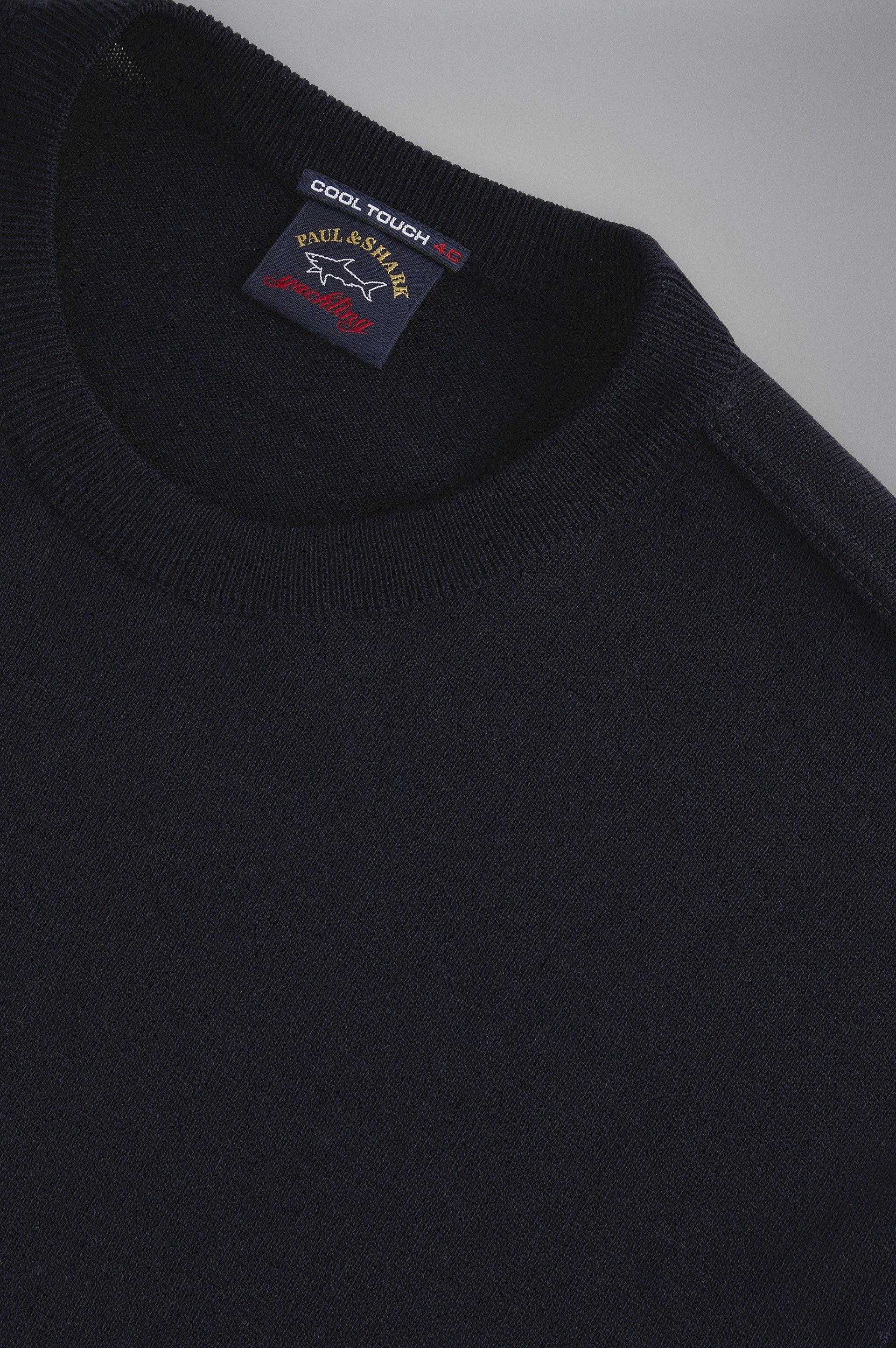 MERINO WOOL CREW NECK WITH ICONIC BADGE - 5