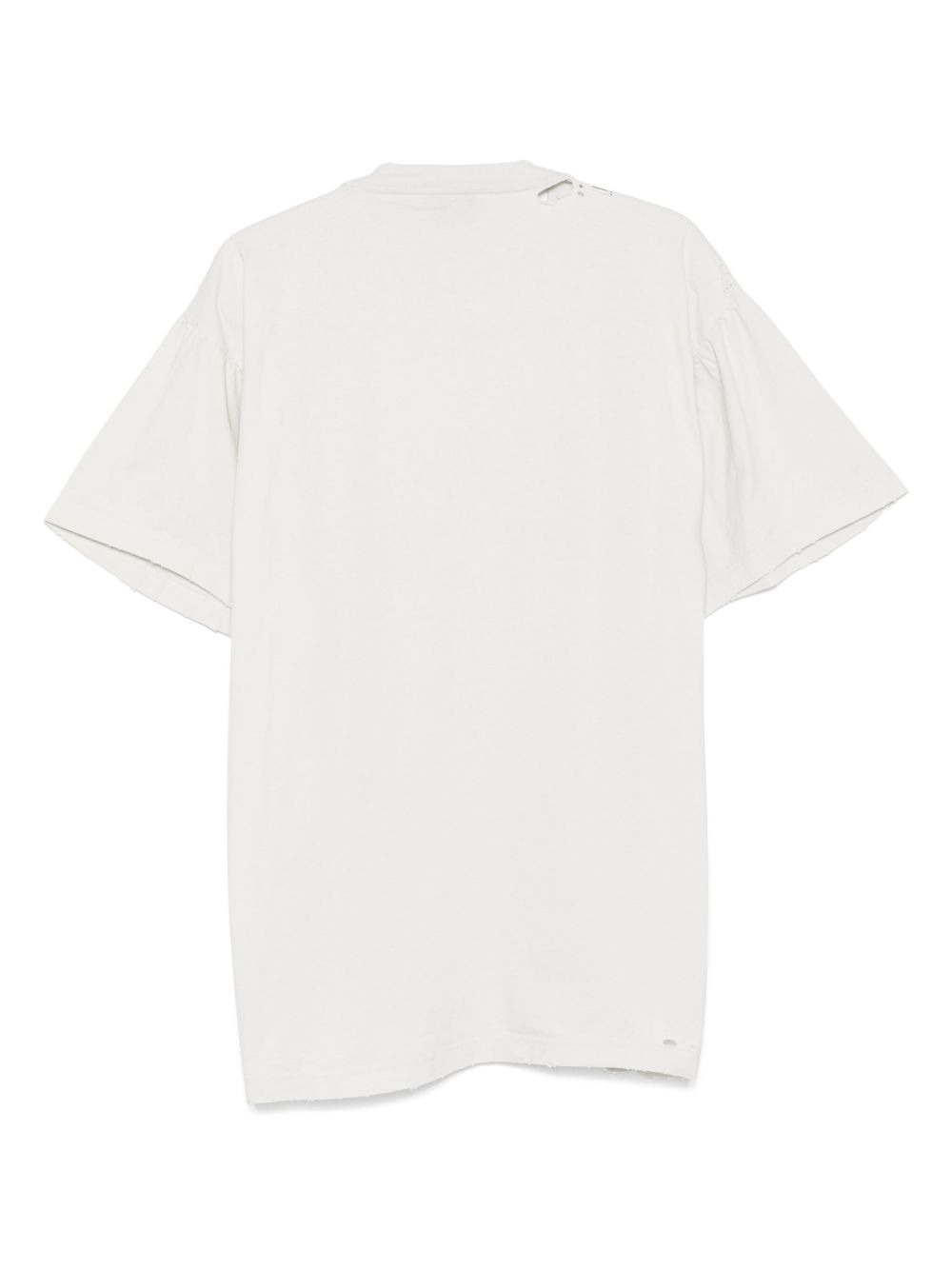 distressed T-shirt - 2