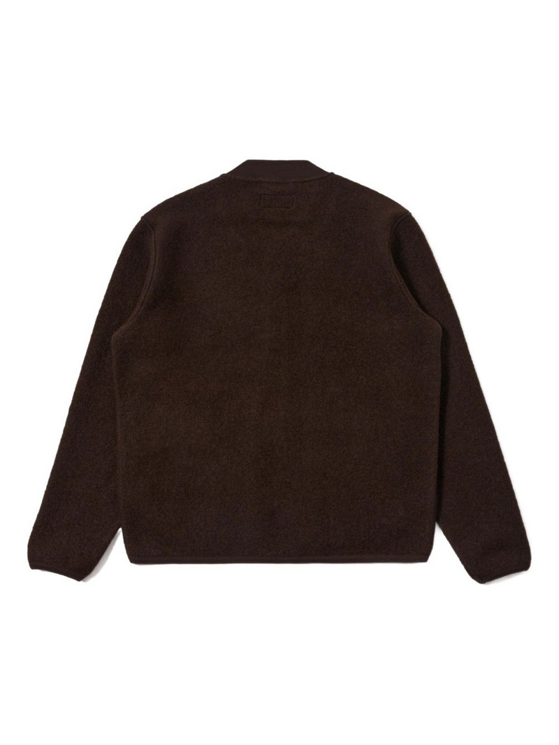 Universal Works zip-fastening bomber jacket outlook