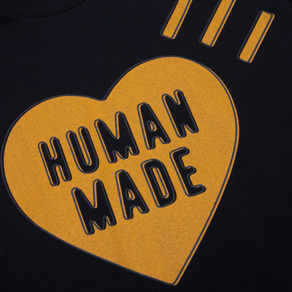 GRAPHIC L/S T-SHIRT #5 - BLACK - 3