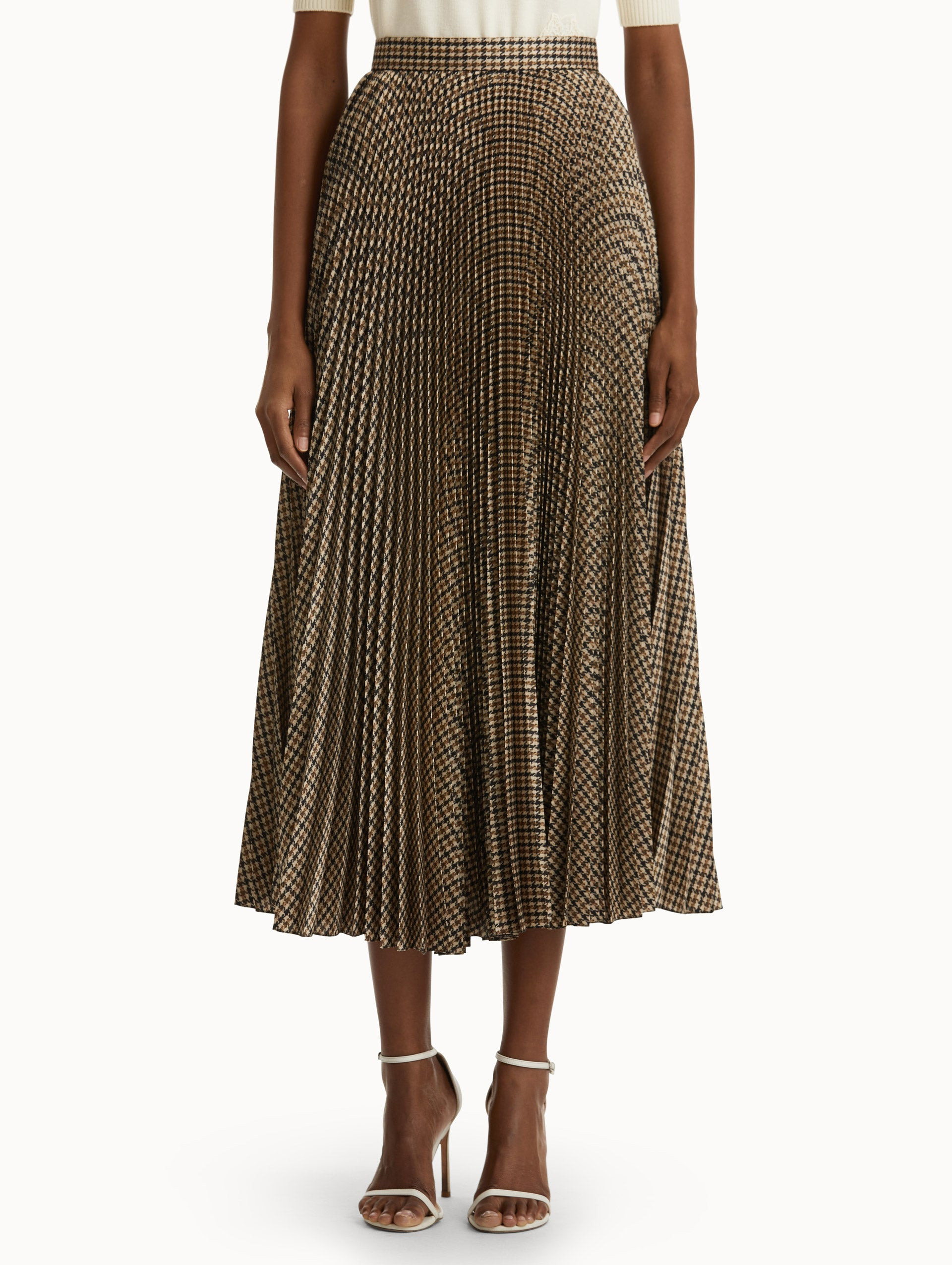 PIED DE POULE SKIRT - 5