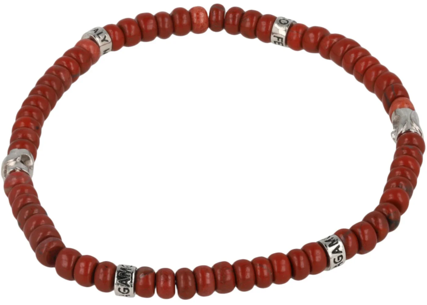 Ferragamo Multi Ferragamo Hawk Eye Beadstone Bracelet - 1