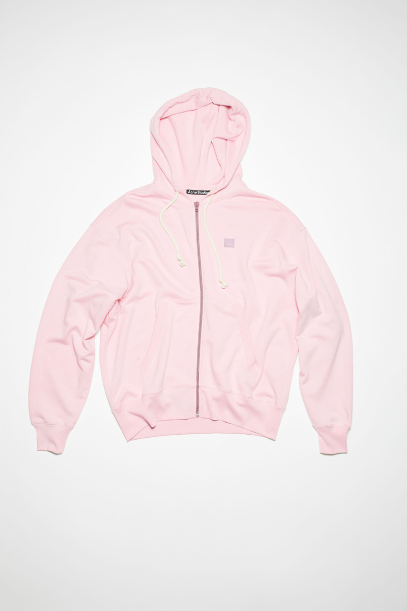 Hooded zip sweater - Light pink 5