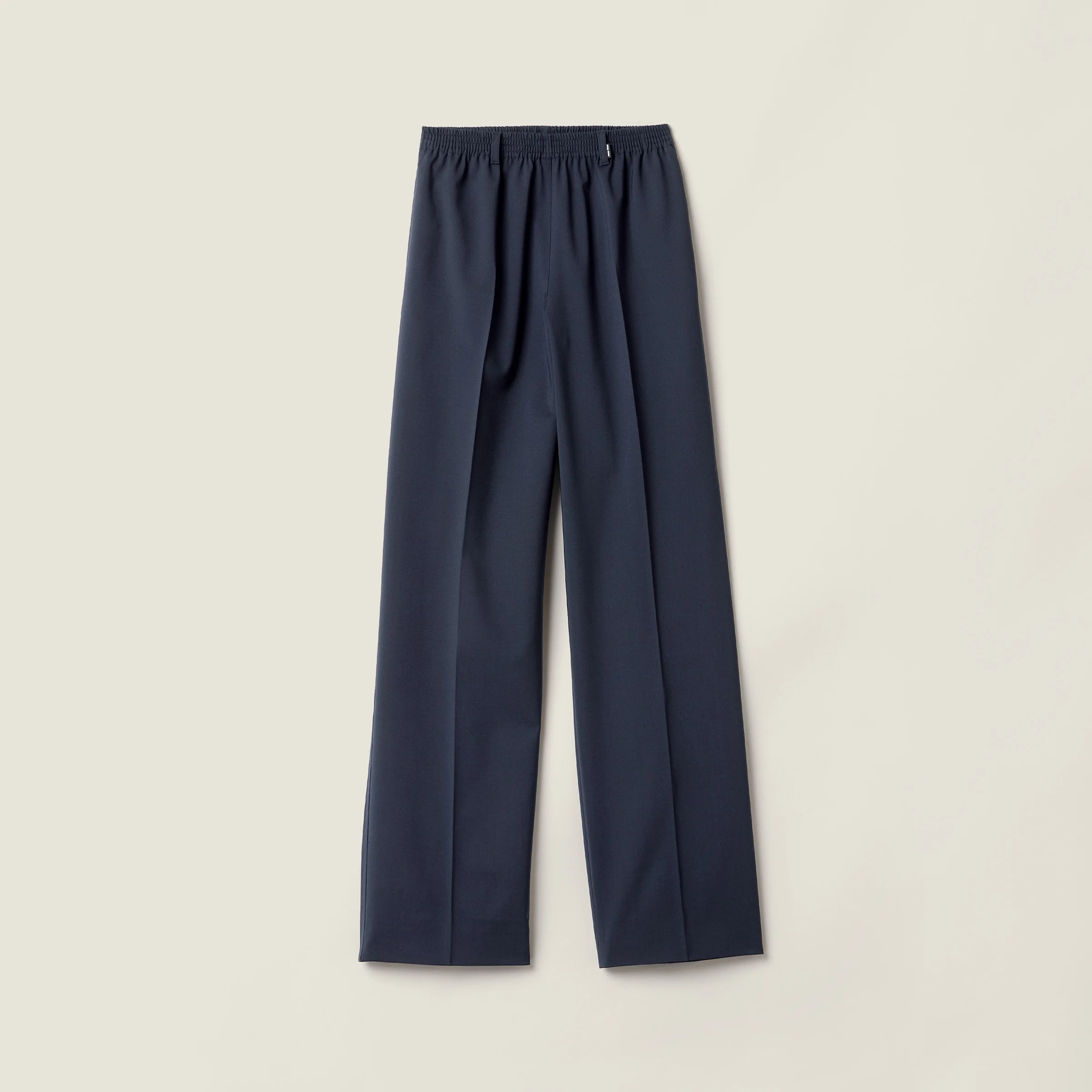 Stretch wool pants - 1