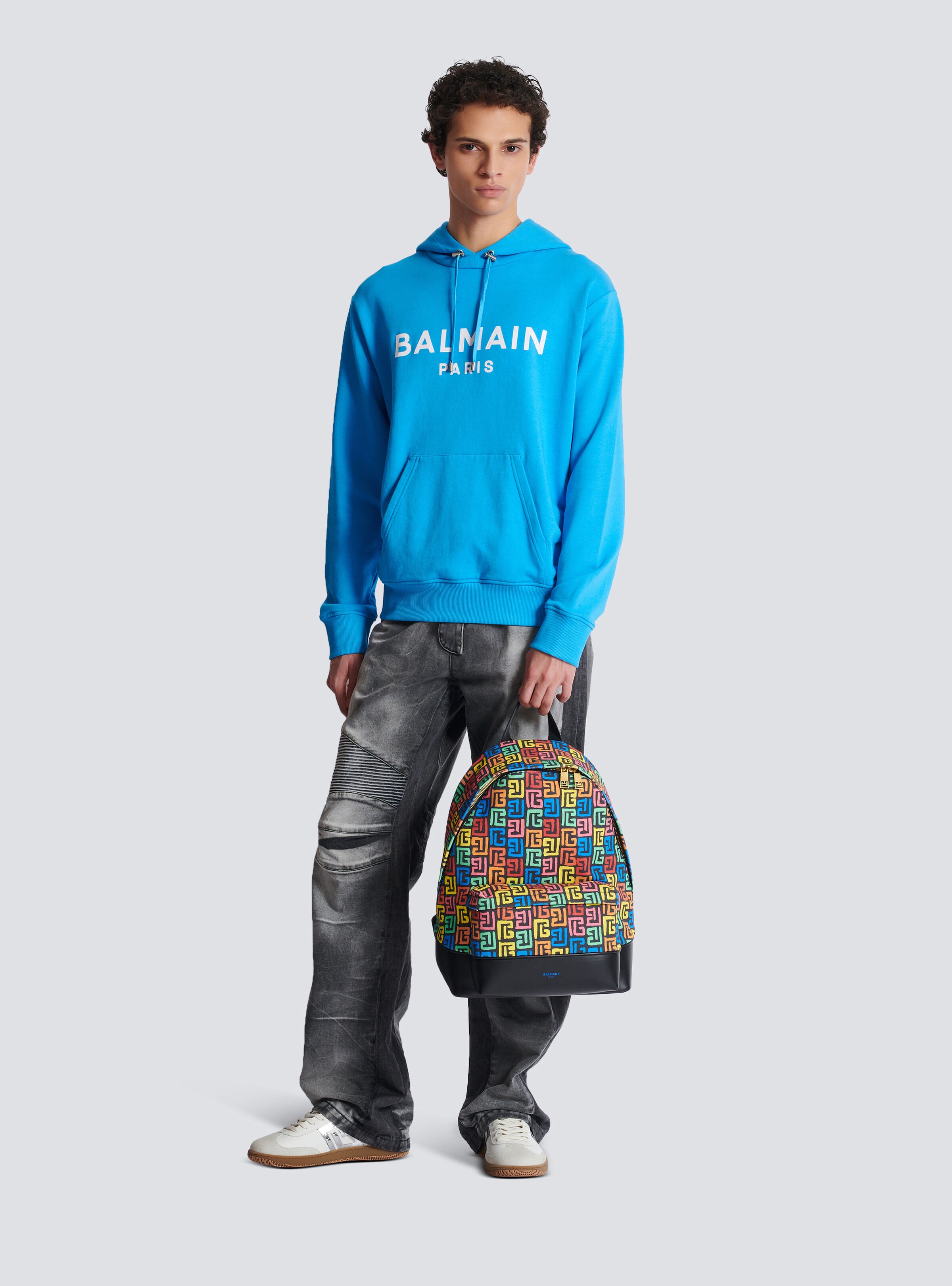 Multicoloured PB Labyrinth canvas backpack - 2