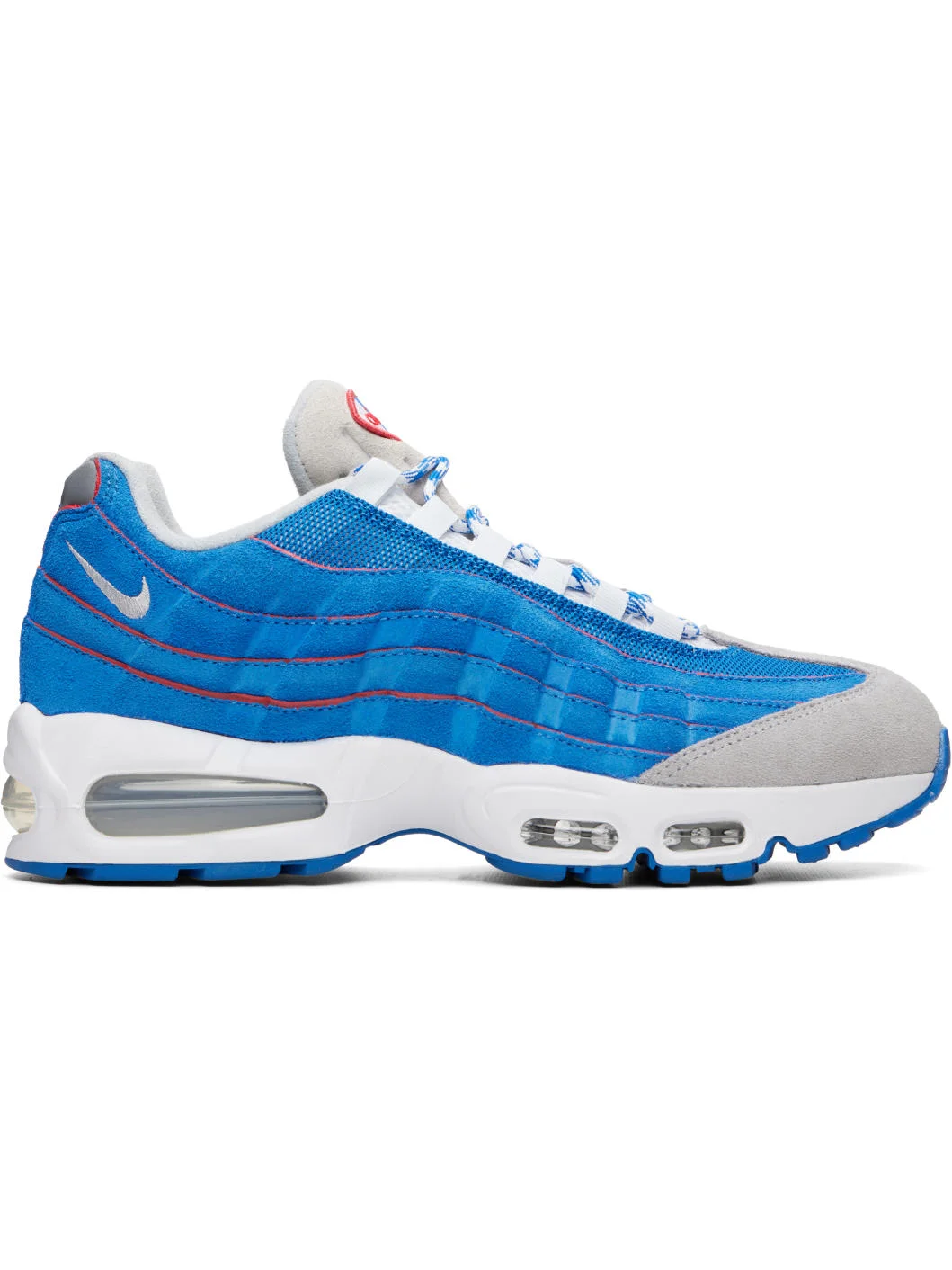 Blue Air Max 95 Big Bubble Sneakers - 1