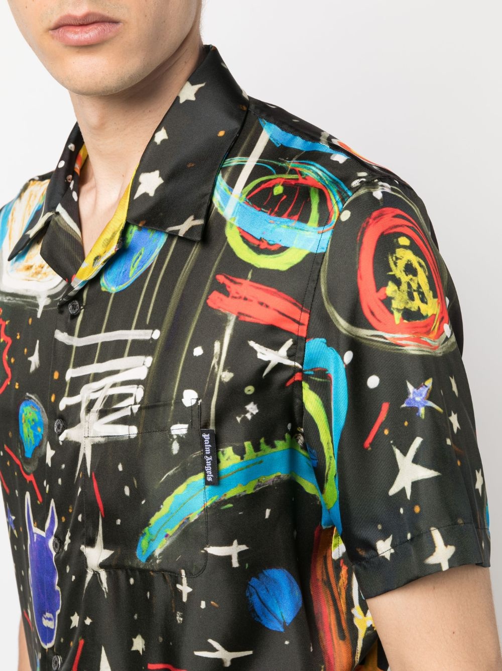 Starry Night bowling shirt - 5