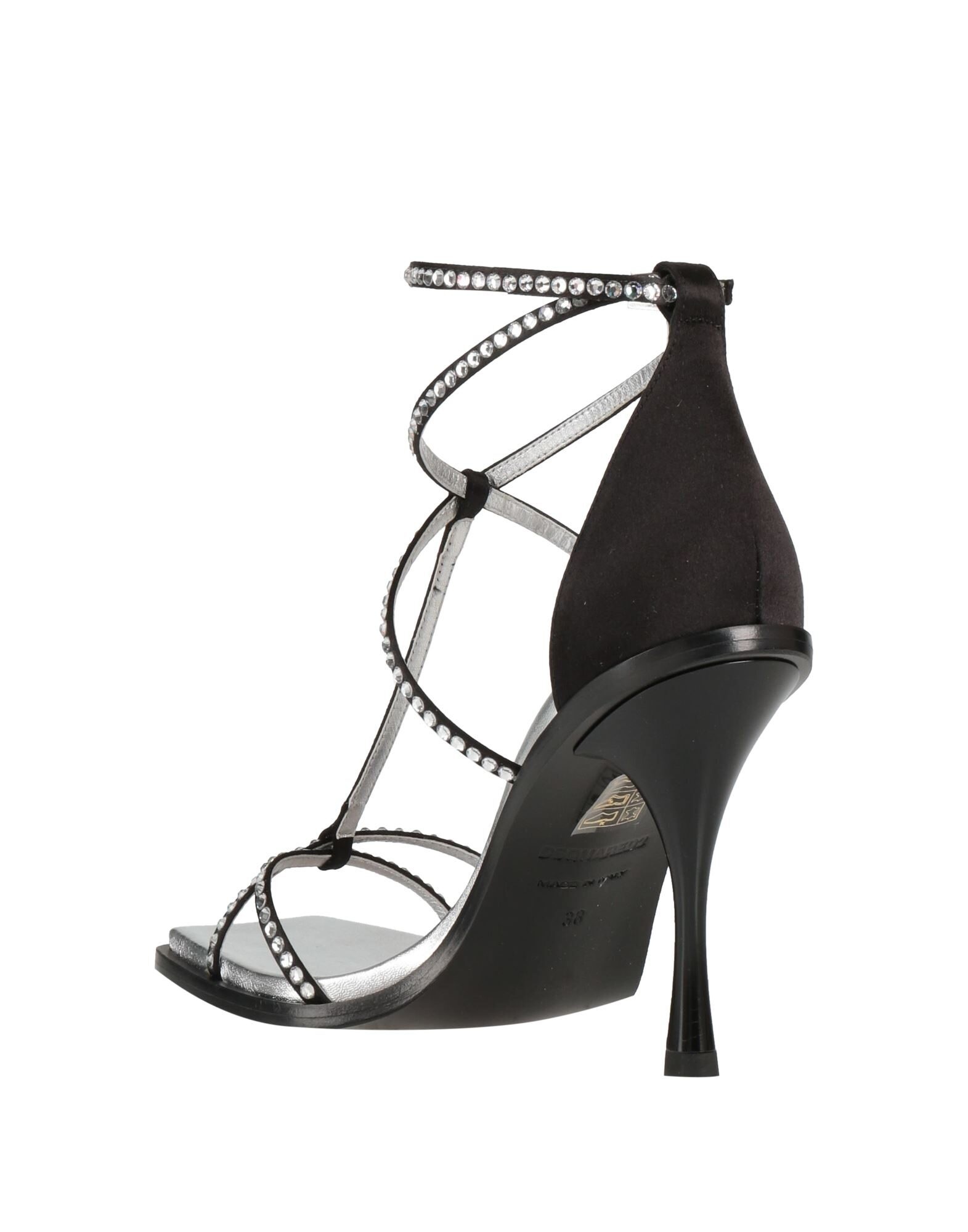 Black Women's Sandals - 3