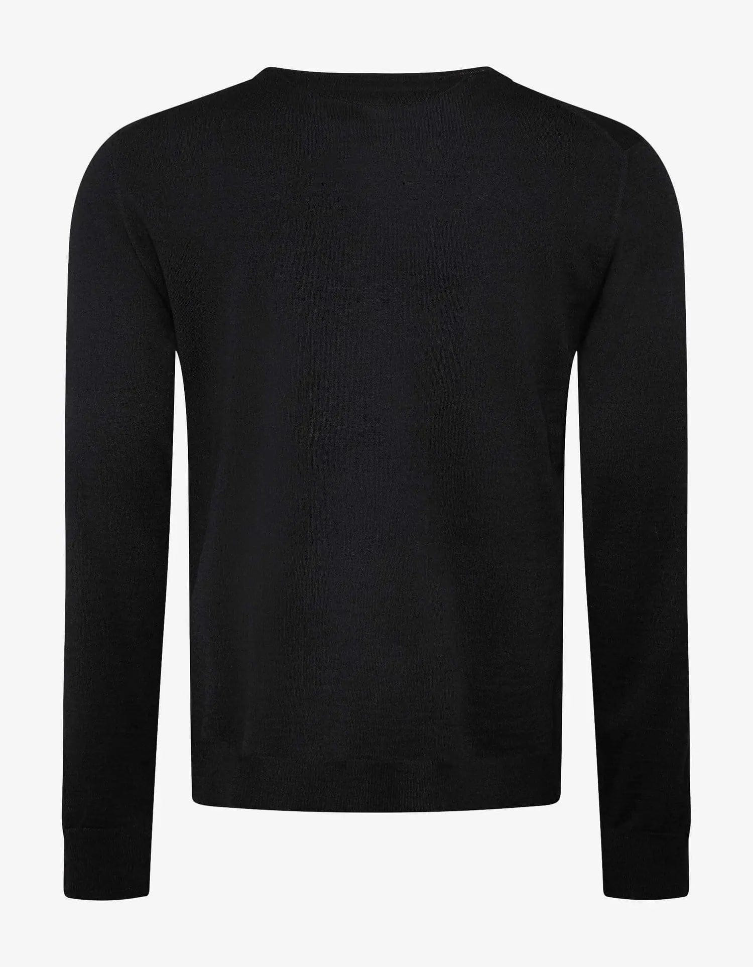 Valentino Valentino Garavani Black VLTN Logo Wool Sweater - 2
