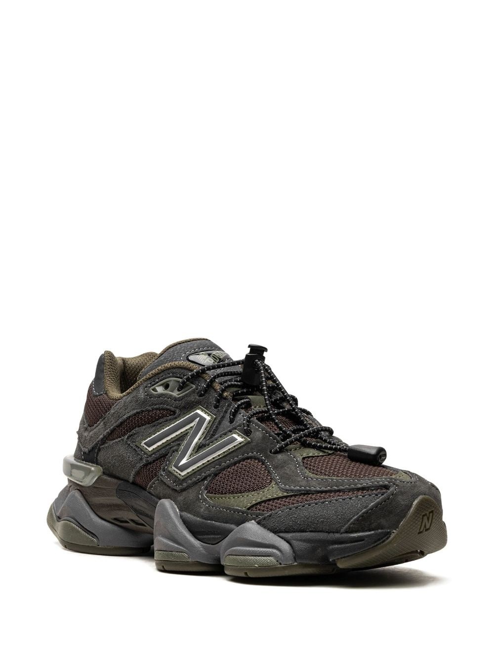 9060 "Blacktop/Dark Moss/Black" sneakers - 2