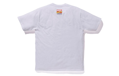 A Bathing Ape x Marvel Ape Head T-Shirt 'White Hulk' 1F23110922 - 2