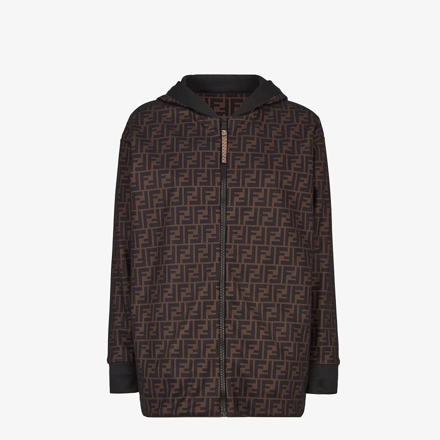 Black jersey sweatshirt - 4