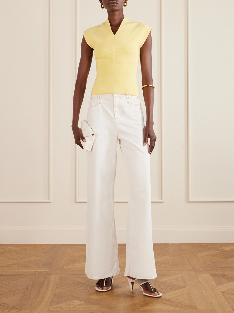 OSSOU Sloane Cotton-blend Top outlook