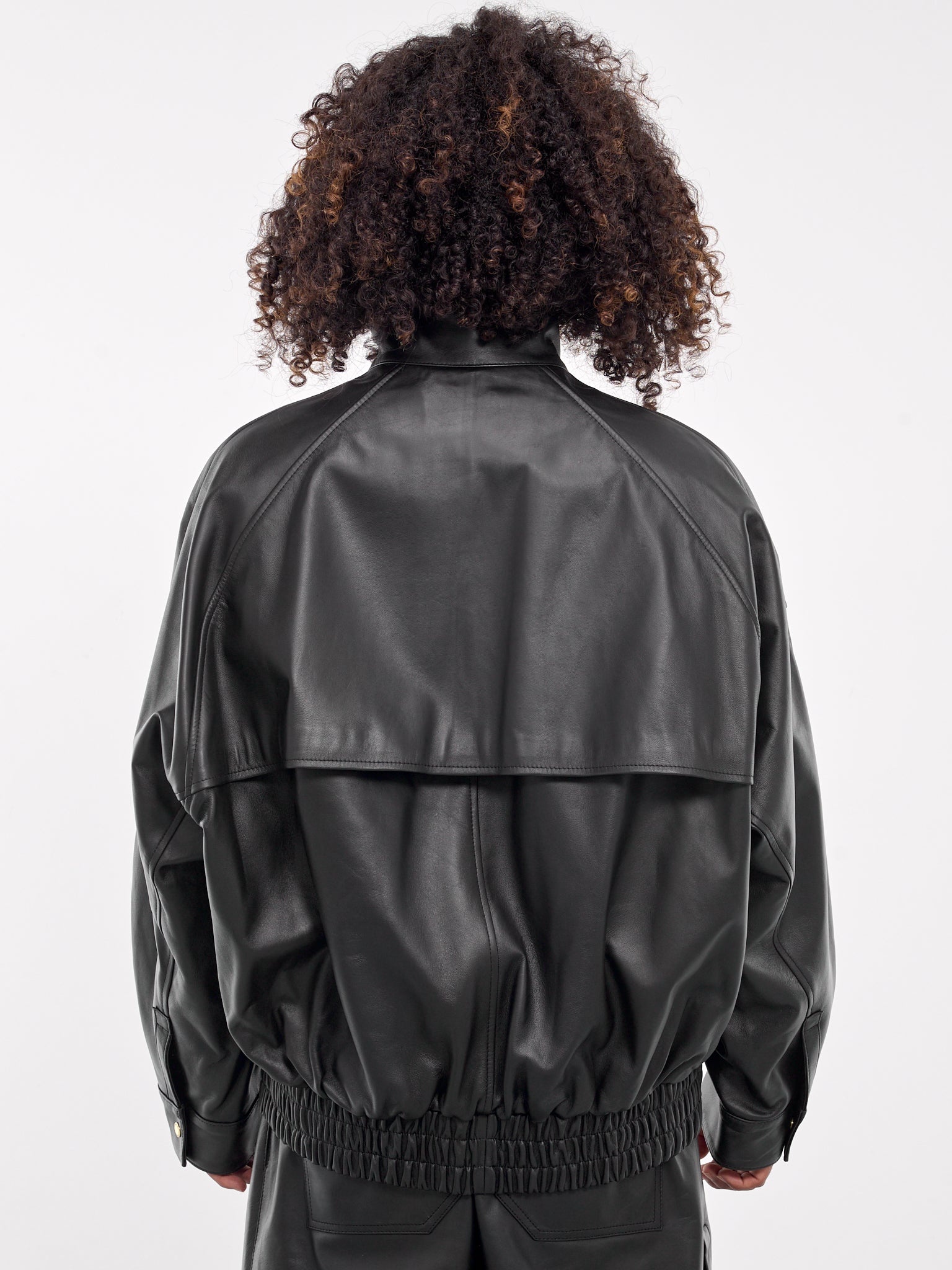Nappa Leather Bomber Jacket - 3