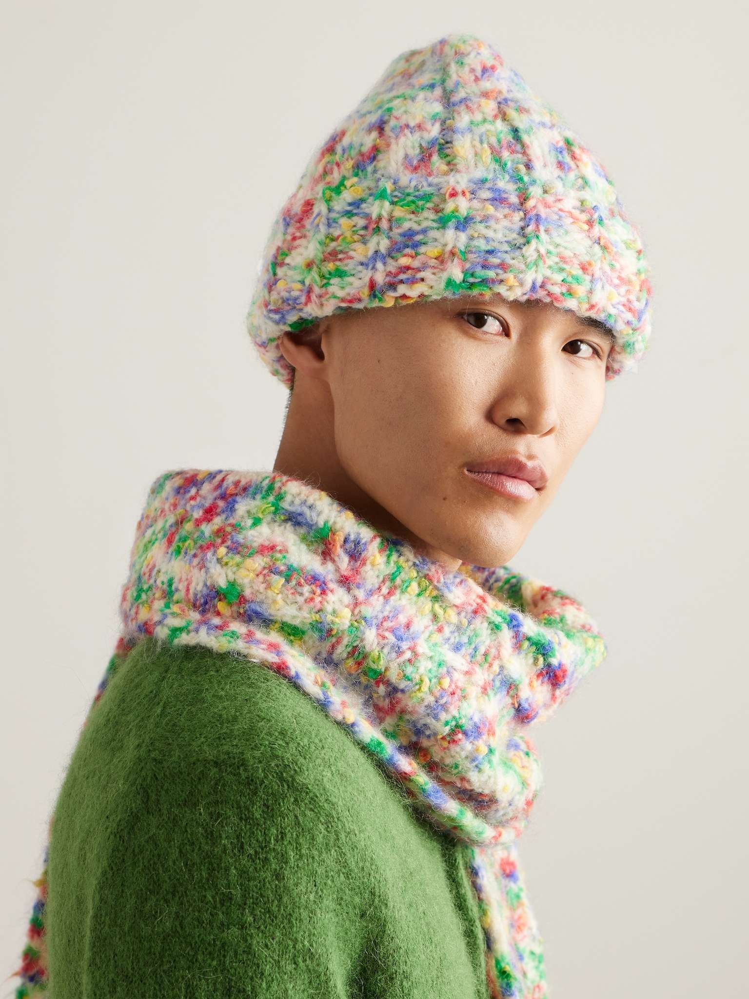 + JW Anderson Knitted Beanie - 2