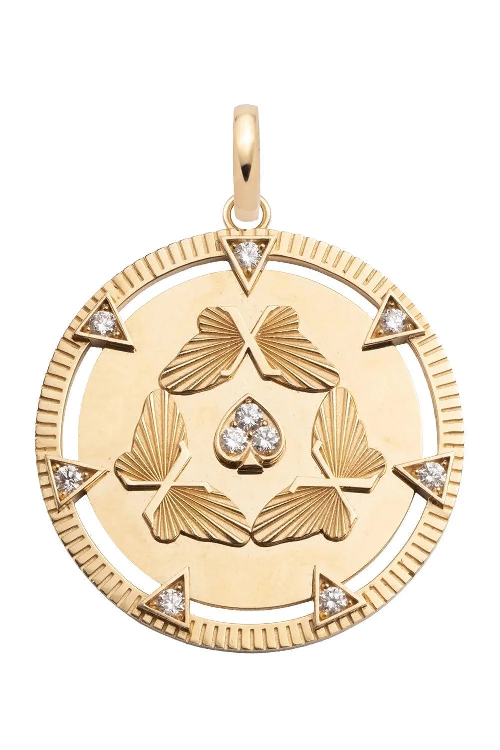 Reverie Butterfly Triskele Exuberant Medallion - 1