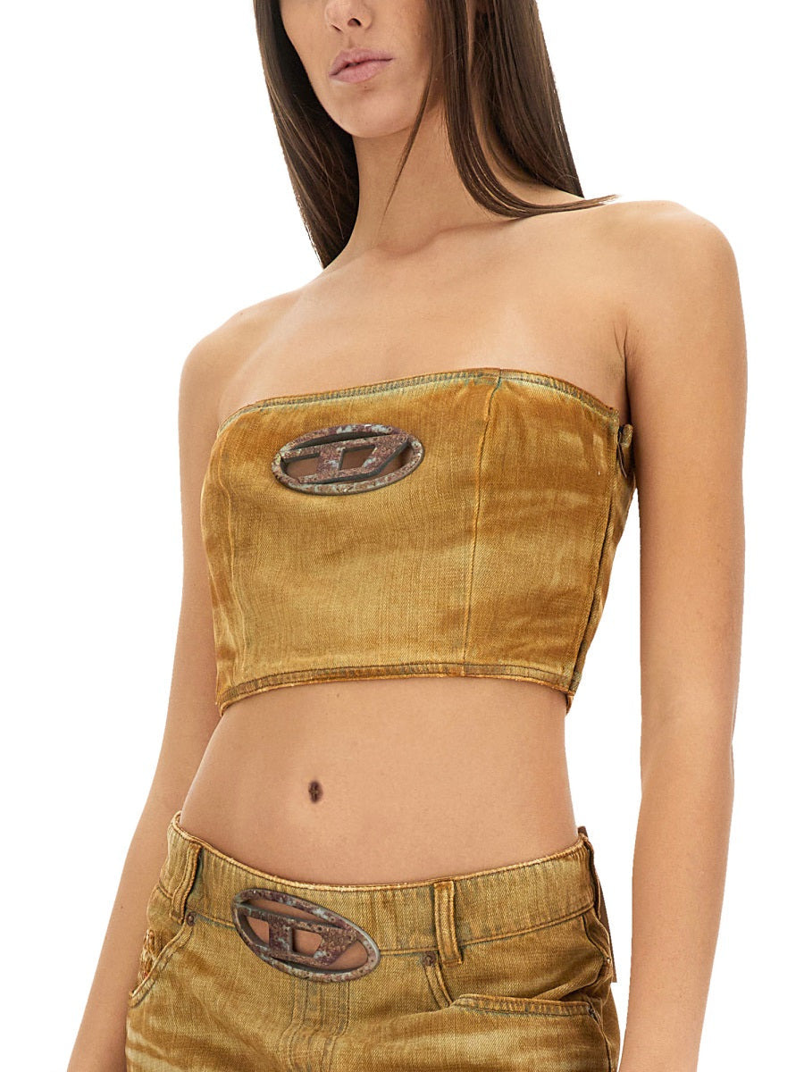 Diesel Women Top "De-Villess-Fsf" - 4