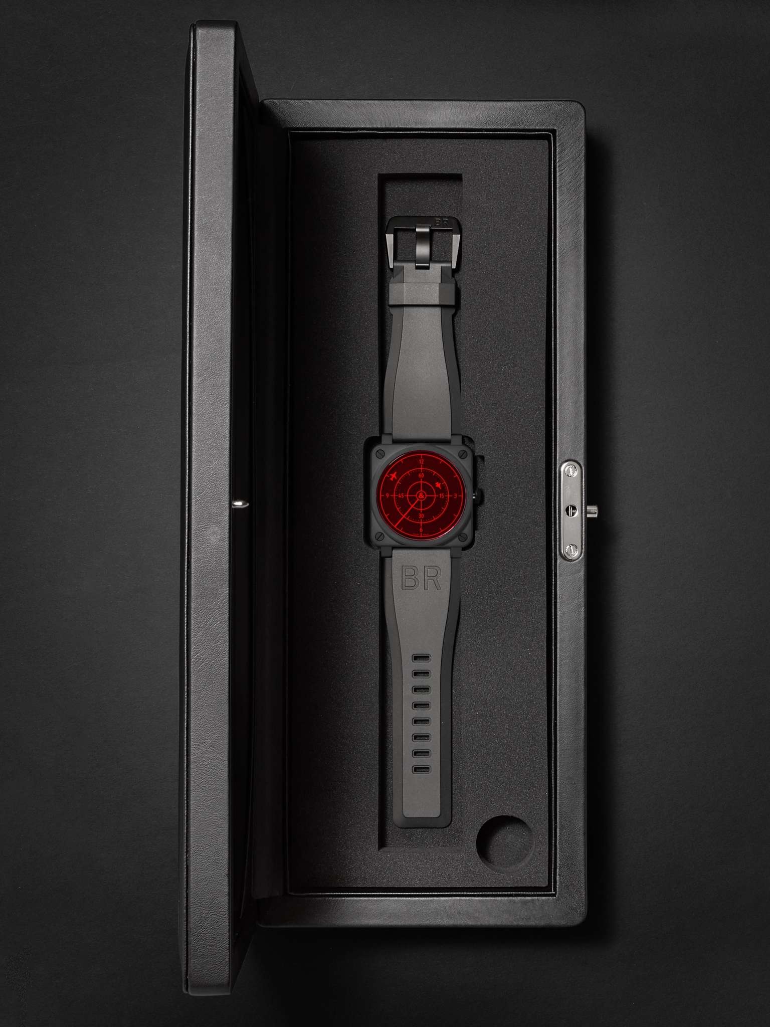 BR 03-92 Red Radar Limited Edition Automatic 42mm Ceramic and Rubber Watch, Ref. No. BR0392-RRDR-CE/ - 8