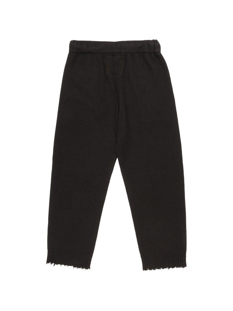 UMA WANG raw-hem track pants outlook