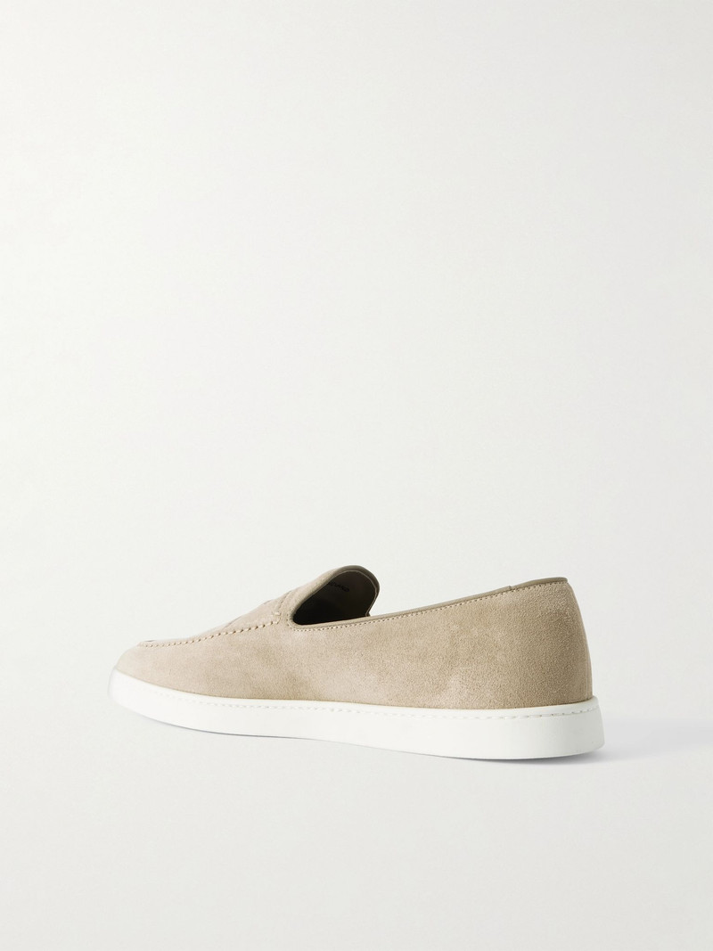Peebles Suede Loafers Beige 4