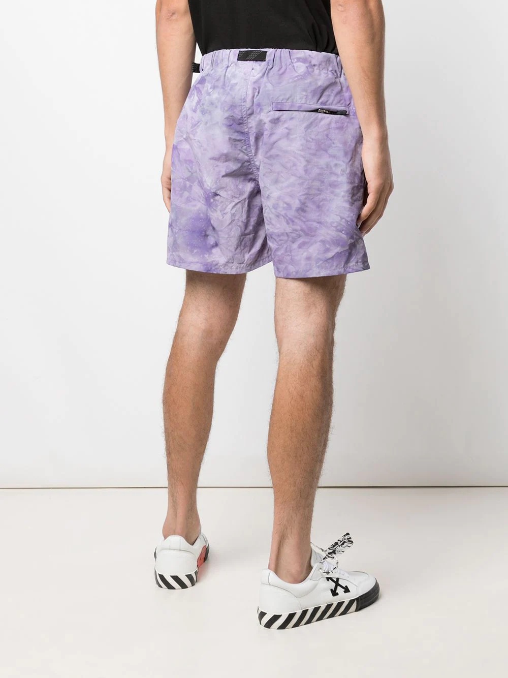 Trail tie-dye bermuda shorts - 4