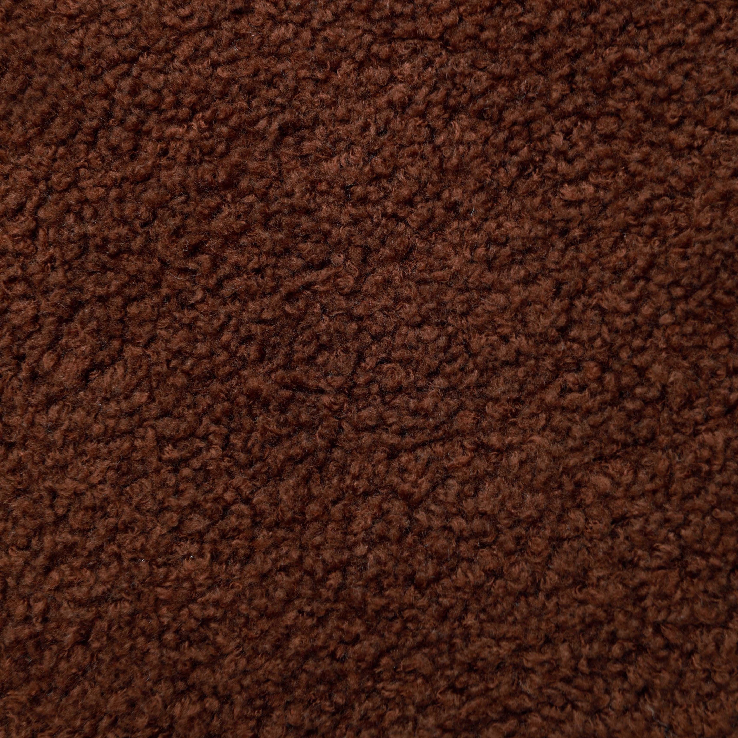 Brown Fluffy Knit Jumper - 6