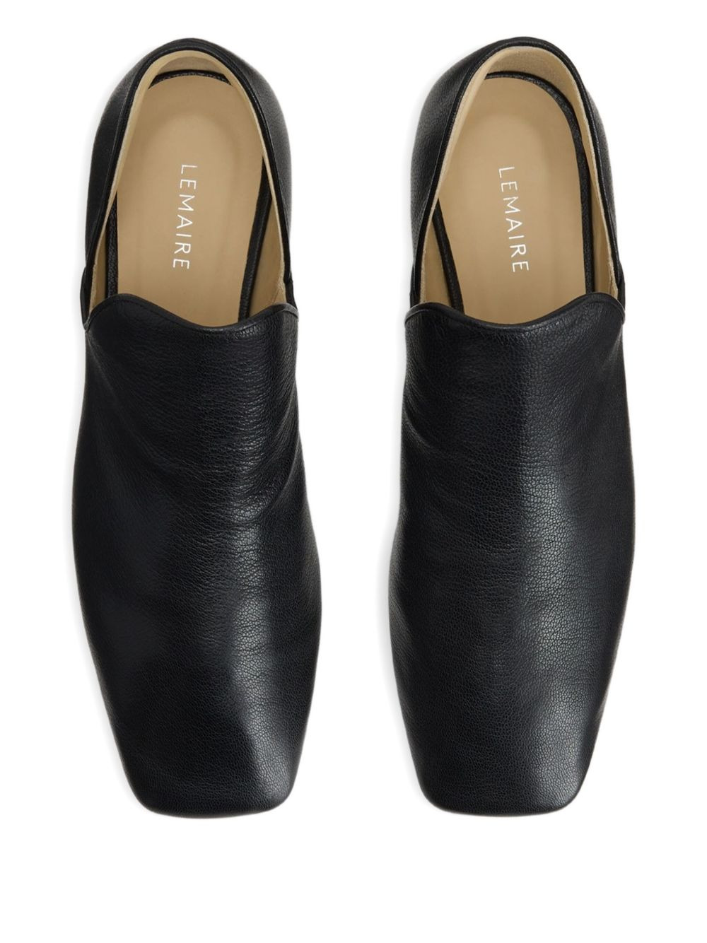 d'Orsay square-toe loafers - 4