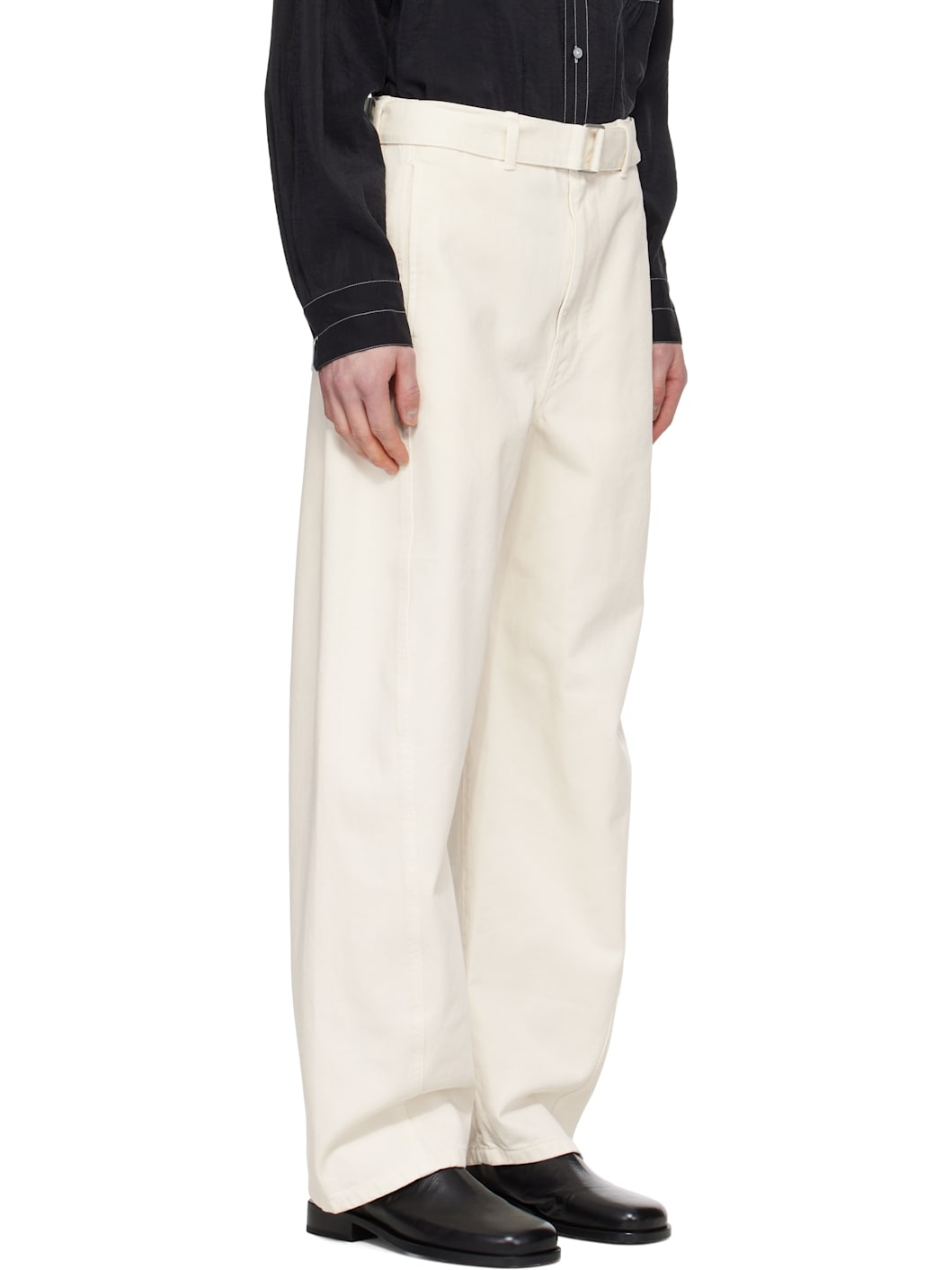 Off-White Twisted Belted Jeans - 2
