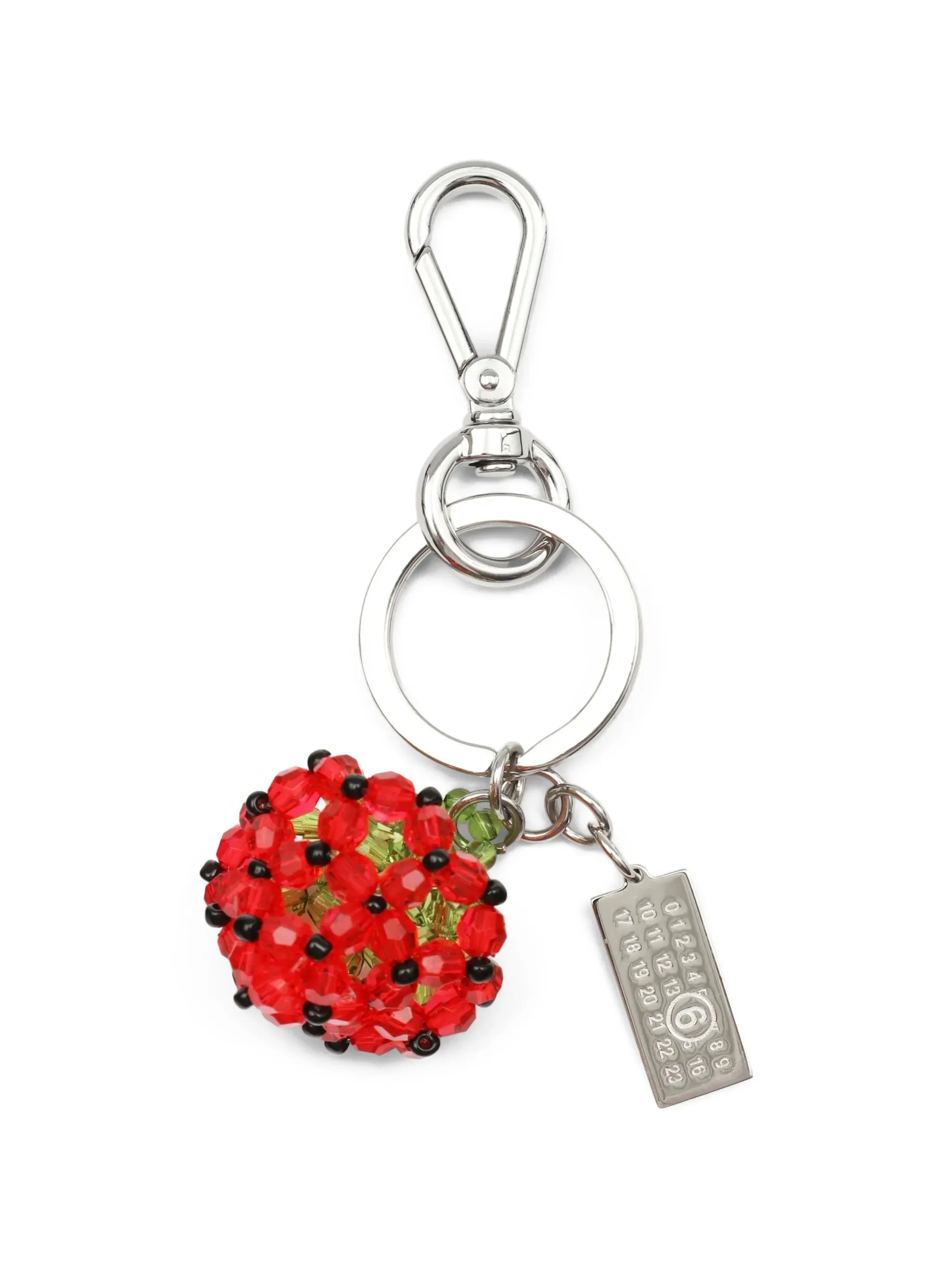 Mm6 Maison Margiela Strawberry-shape Keyring - 1
