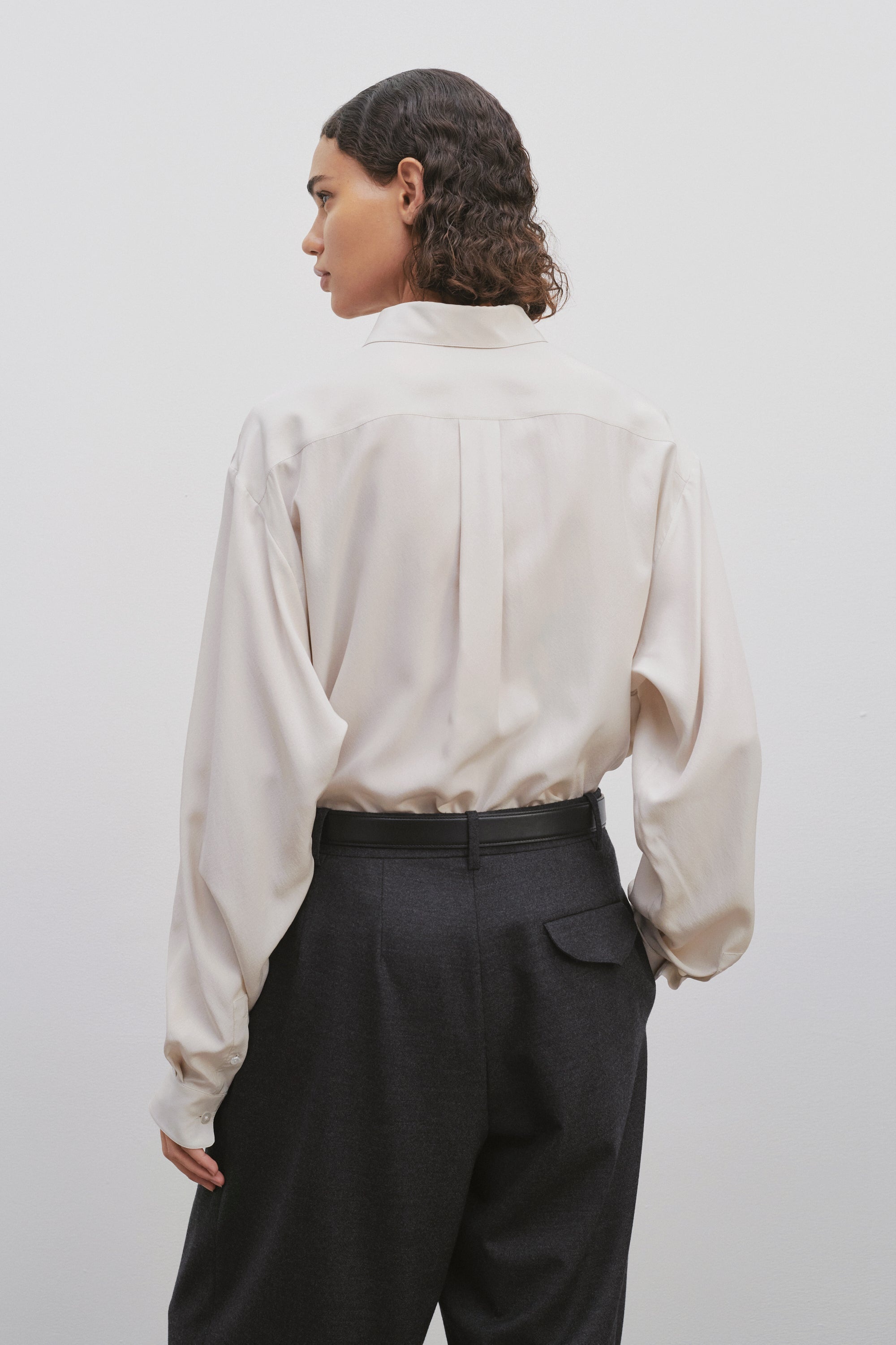 Eleni Shirt in Silk - 5