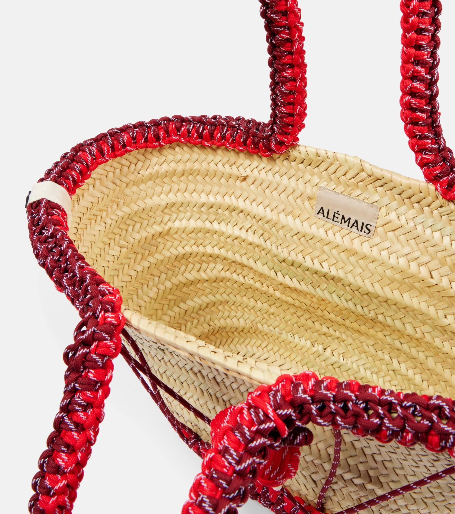 Lalo Maxi macramé basket bag - 3