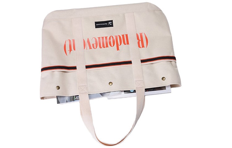 PUMA x Randomevent Tote Bag 'Beige Orange' 07702001 - 5