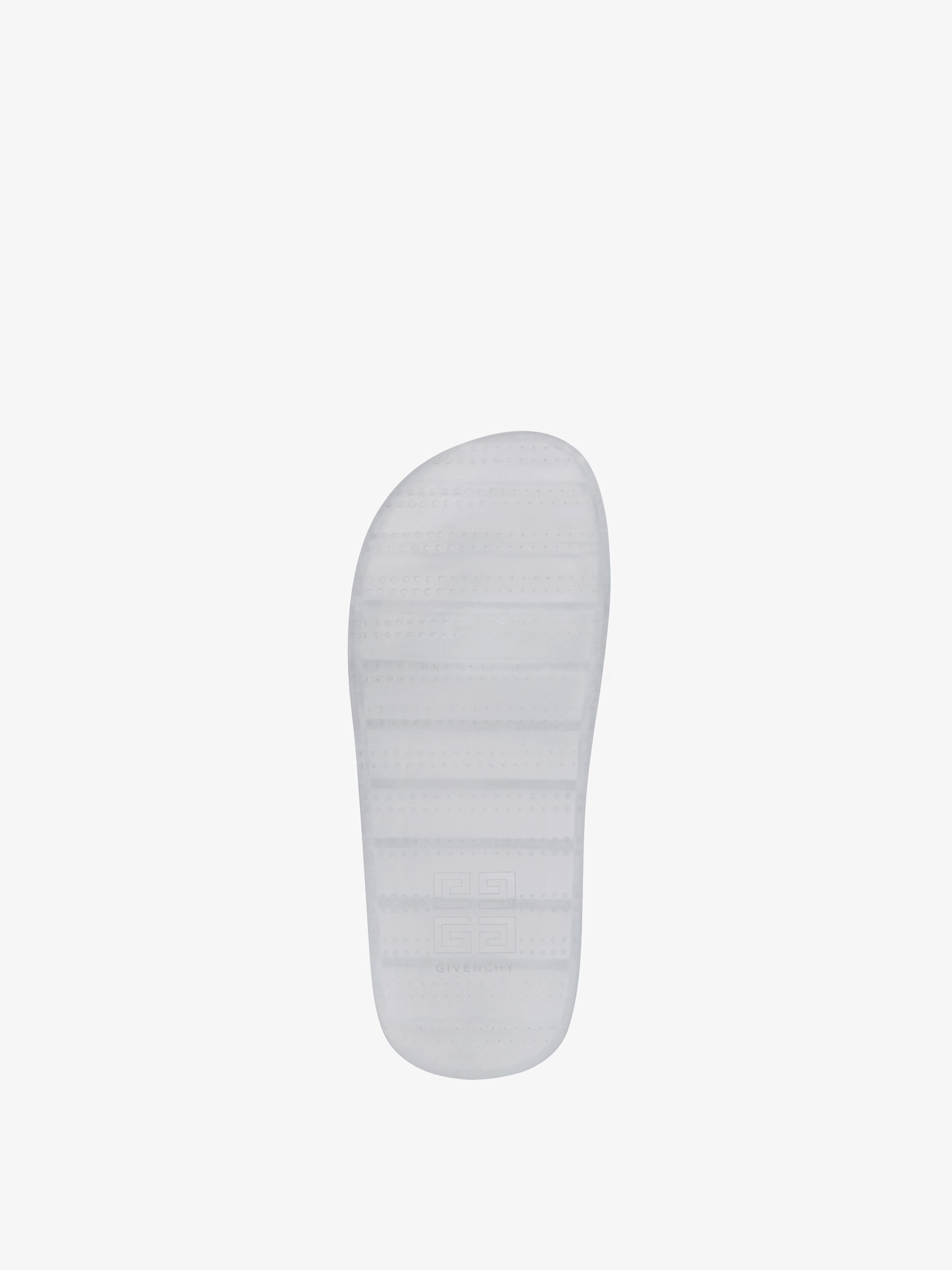 GIVENCHY PARIS FLAT SANDALS IN RUBBER - 5