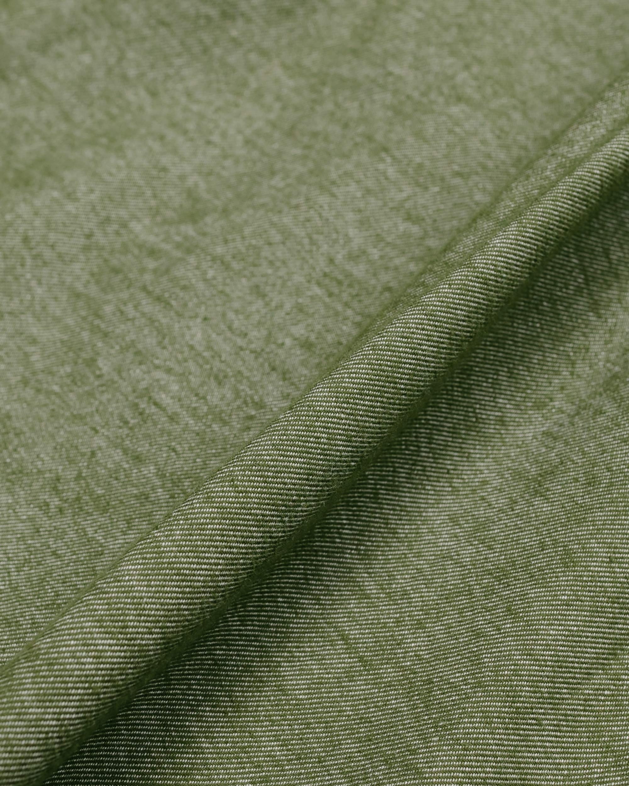 B.D. Flannel Solid Olive - 5